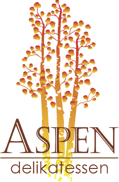 Aspen Deli Logo with 1 tree